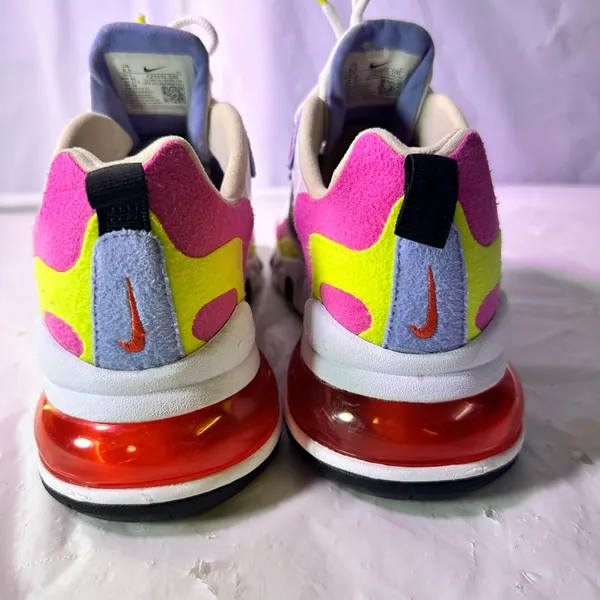 Nike Purple and White Sneakers - Image 8