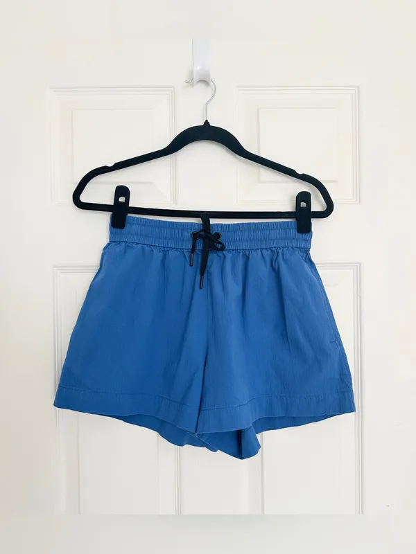 Everlane Seersucker Boxer Short – Royal Blue – S - Image 9