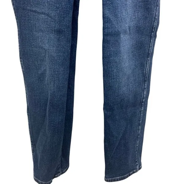 Madewell “stovepipe” dark wash non distressed high rise jeans size 23 #717 - Image 3