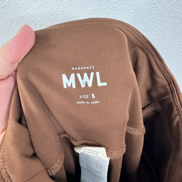 Madewell MWL Brown Flex Flare Leggings Size‎ Small - Image 4