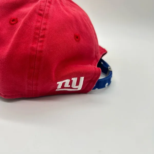 Reebok New York Giants Hat Womens‎ OS Red Rhinestone Gem Cap NFL Football NEW - Image 5