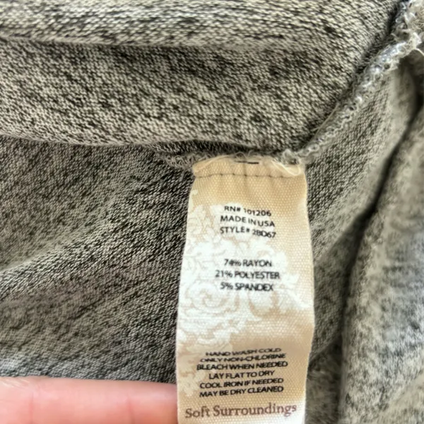 Soft surroundings comfy hoodie - Image 9