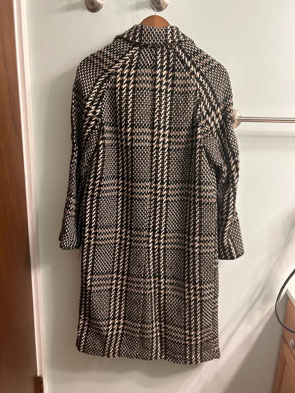 Avec Les Filles Plaid Coat - Image 3