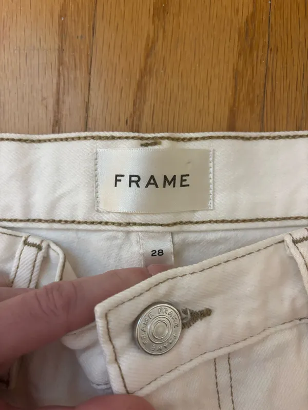 Frame Denim Shorts - Image 4
