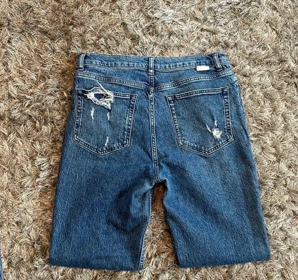 Boyish Zachary in Short Circuit High-Rise Distressed Jeans - Image 5