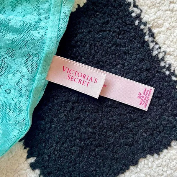 Victoria’s Secret Blue Lace Longline Bralette S - Image 5
