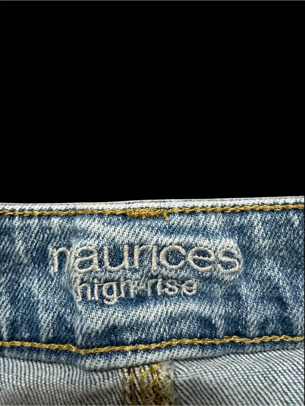 Maurices Light Blue Distressed Flare Jeans - Image 3