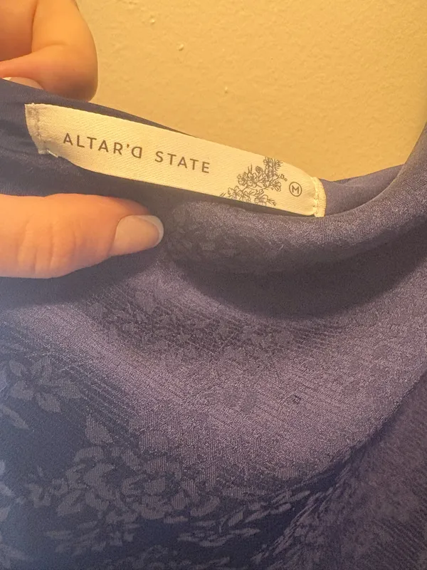 Altar’d State Dress Formal Blue - Image 5