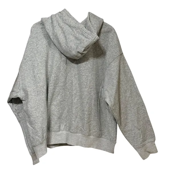 Fabletics Womens Go-To Hoodie Light Grey Heather Oversized XXL/1X LS2357069-3813 - Image 2