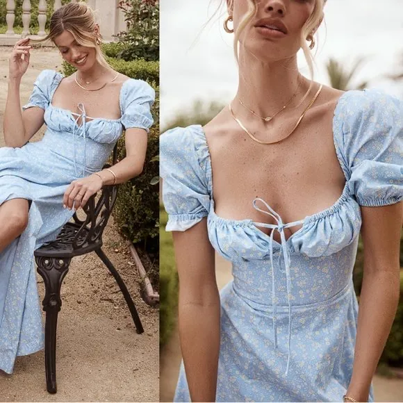Puff sleeve dress - Image 2