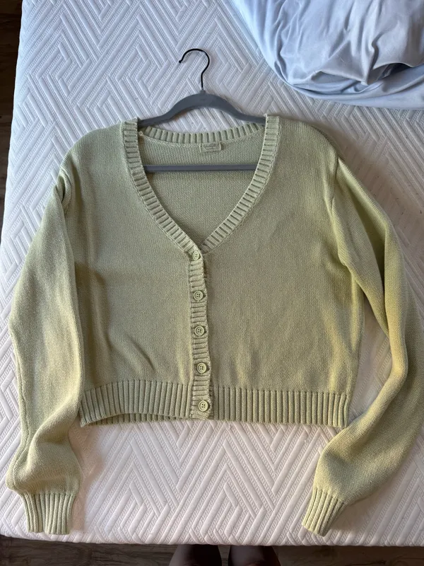 Green Brandy Melville Sweater - Image 2
