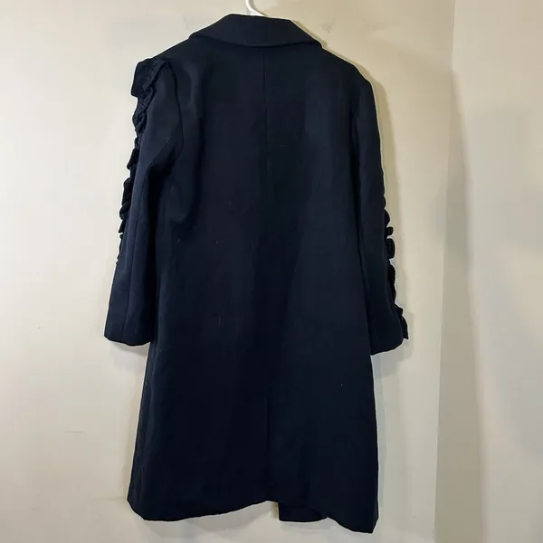 The Fifth Label Womens Winter Coat Sz S Navy Blue Long Two Button Long‎ - Image 6