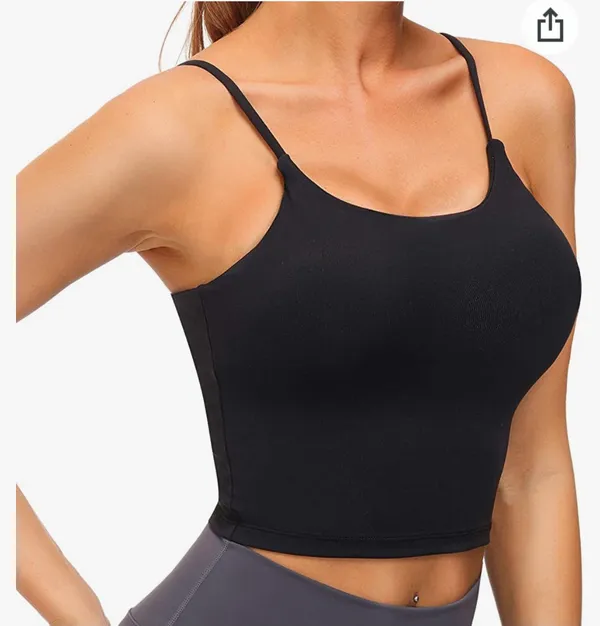 Yadifen Longline Yoga Tank Top - Image 5