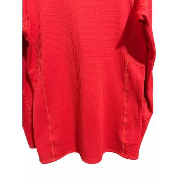 Patagonia Regulator R1 Pullover Fleece Jacket Bright Red Women's Size‎ Large - Image 6