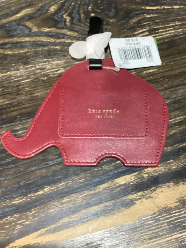 kate spade pink elephant luggage tag - Image 2