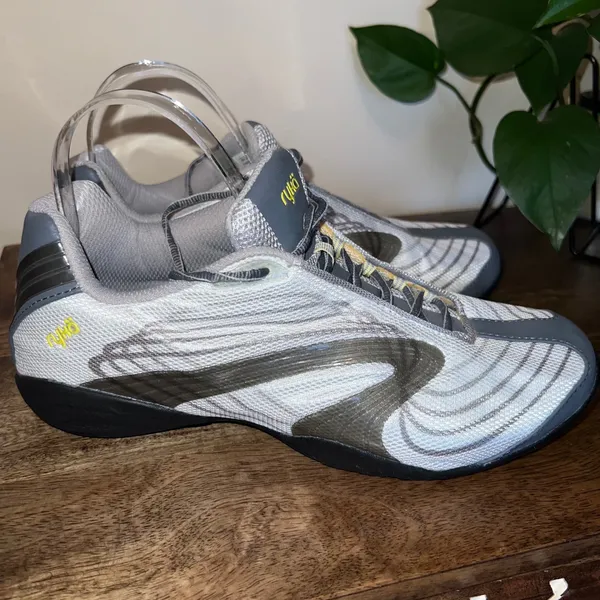 Ryka Women Size 10 Studio D Nitracel Comfort Athletic Shoes‎ Gray Laces - Image 5