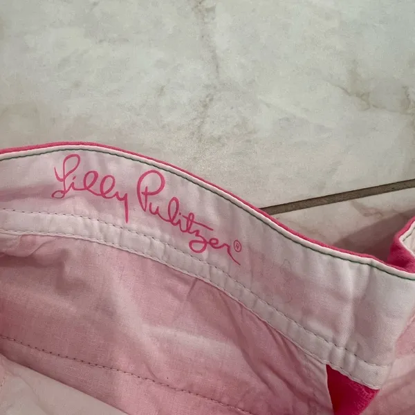 Lilly Pulitzer Pink 5" Buttercup Scallop Hem Shorts Size 0 - Image 4