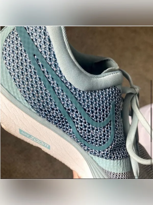 Nike Zoom Strike Running Shoes Teal Aqua Size 10 - Image 5