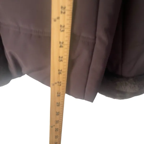 Jones New York Size XL Chocolate Brown Faux‎ Fur Lined Winter Coat - Image 11