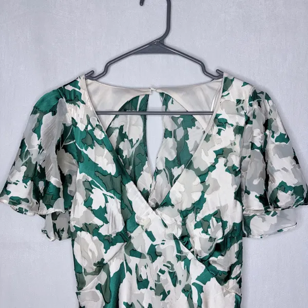 Astr The‎ Label Florecita Floral Cream & Green Dress - Image 6