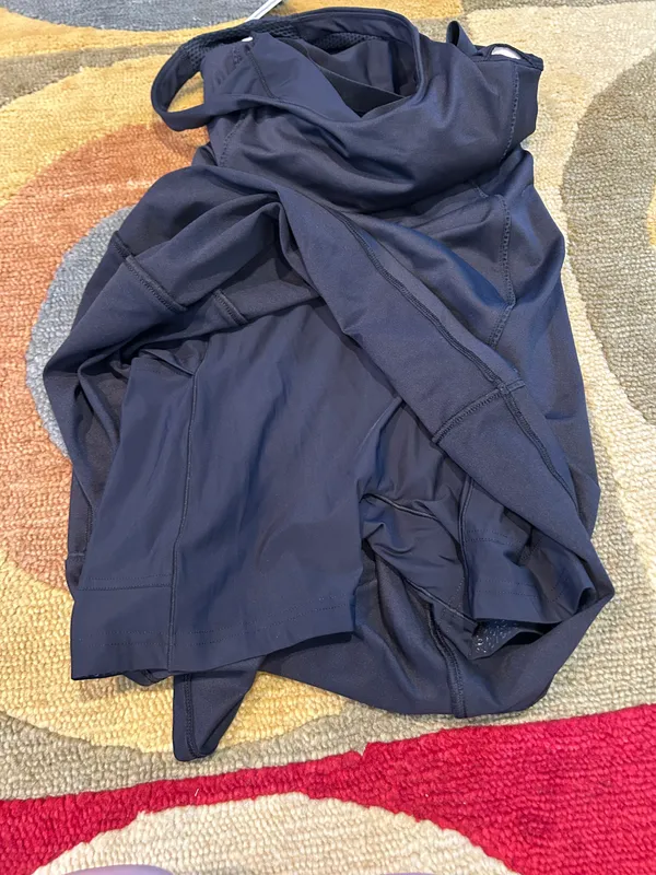 Outdoor Voices NWT Doing Things Dress Workout Dress Black Racerback Padded Small - Image 5