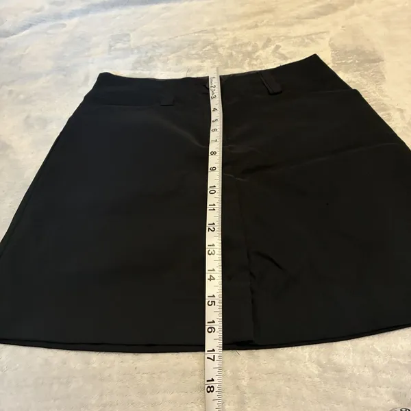 NIKE Women's Black Golf Skort Size 2 Small In Excellent Condition - Image 5
