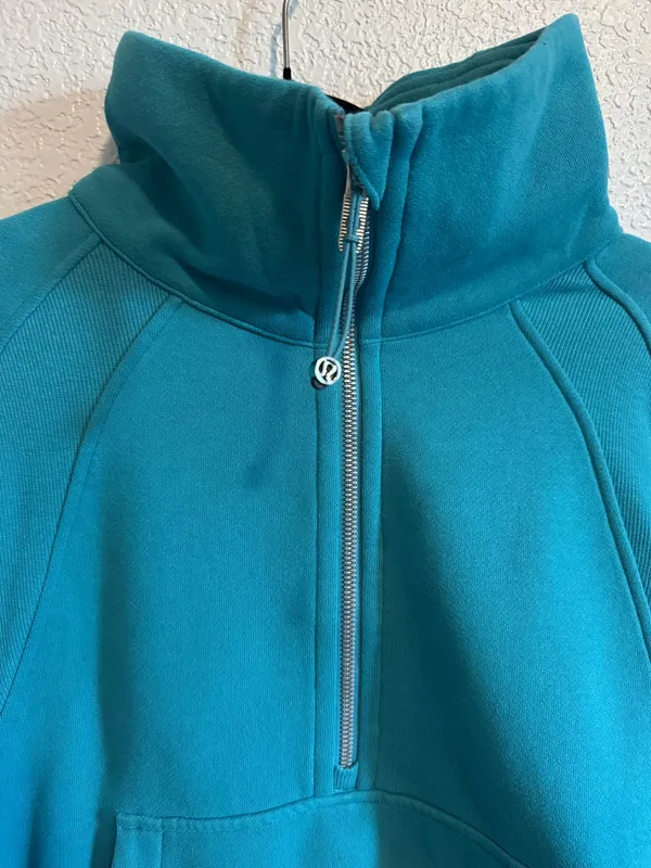 Lululemon Turquoise Scuba  - Image 2