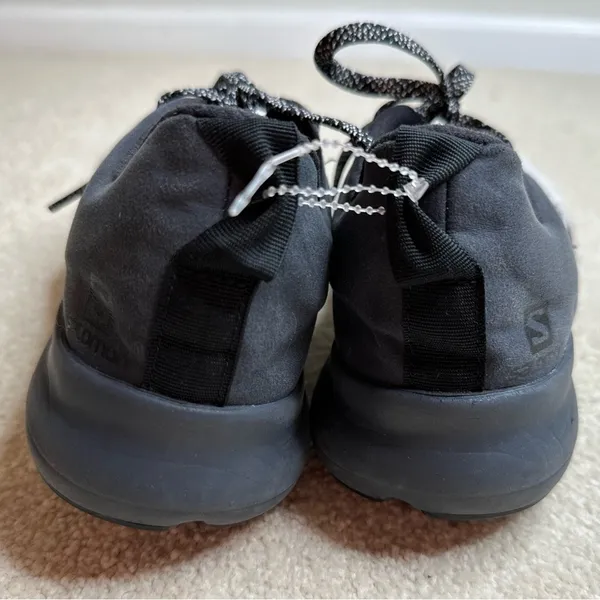 Salomon Black and Gray Athletic Shoes - Image 4