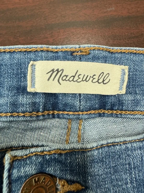 Madewell 10” High-Rise Skinny Jeans Size 35 - Image 5