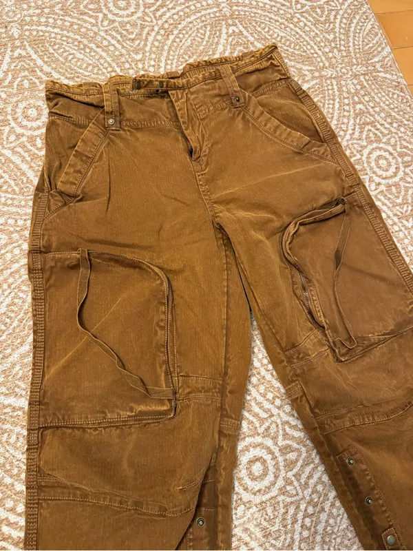 ✨Free People Copper Cargo Pants XS✨ - Image 2