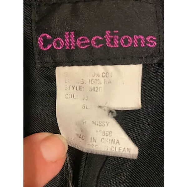 Collections Black Blazer M - Image 4