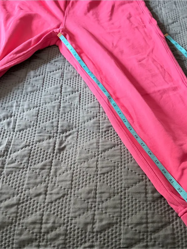 Lululemon Relaxed High-Rise Jogger Sweatpants Pink Size 12 - Image 9