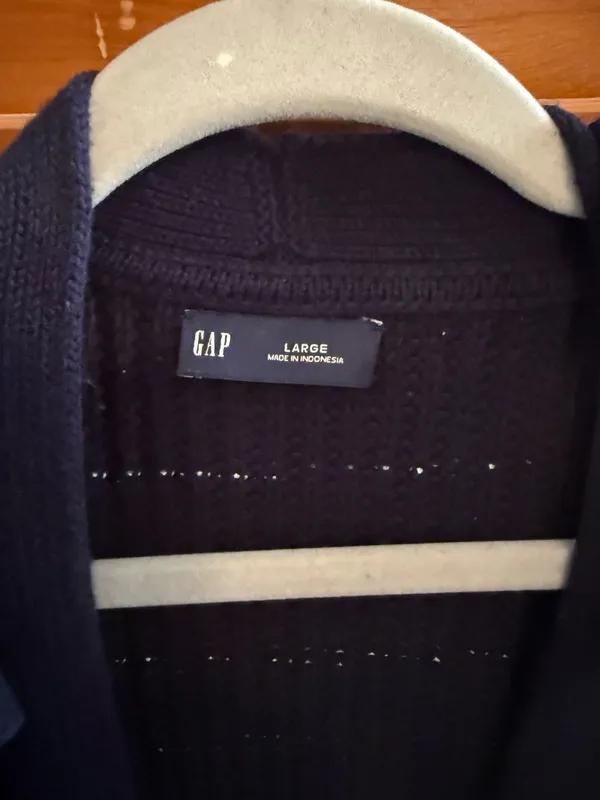 Gap Cardigan Sweater Knit navy - Image 2