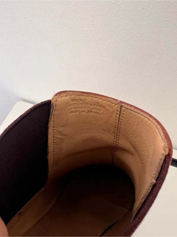 Nisolo Heeled Chelsea Leather Boot Size 8 - Image 7