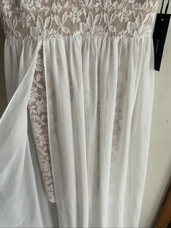 Lulus Make Way for Wonderful Off White Lace Maxi Dress - Image 12