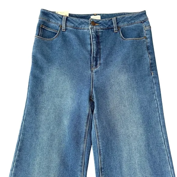 Z Supply Georgia Relaxed Leg Jeans Vintage Indigo‎ Blue Wide Leg Size 30 NEW - Image 2