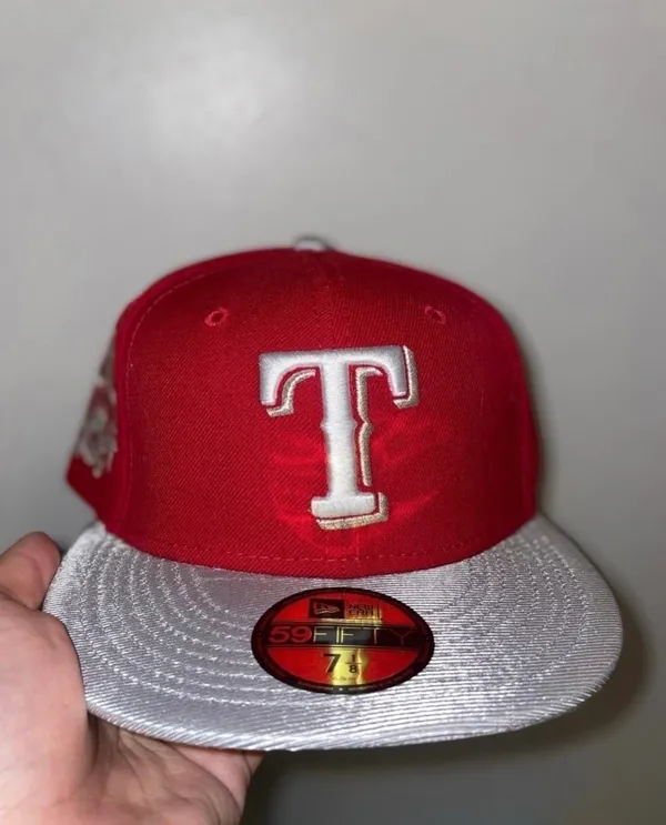 Ecap city power rangers Texas rangers size 7 1/8 brand new sold out - Image 2