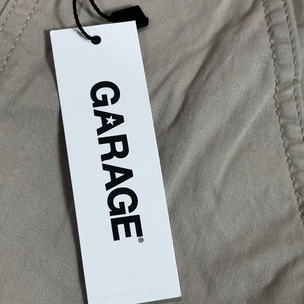 Garage Billie Bubble Beige Jogger Utility Cargo Women Pants Small NWT - Image 7