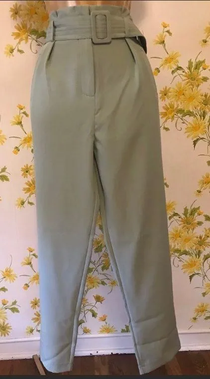 OVI High waist belted pocketed pants size M - Image 2