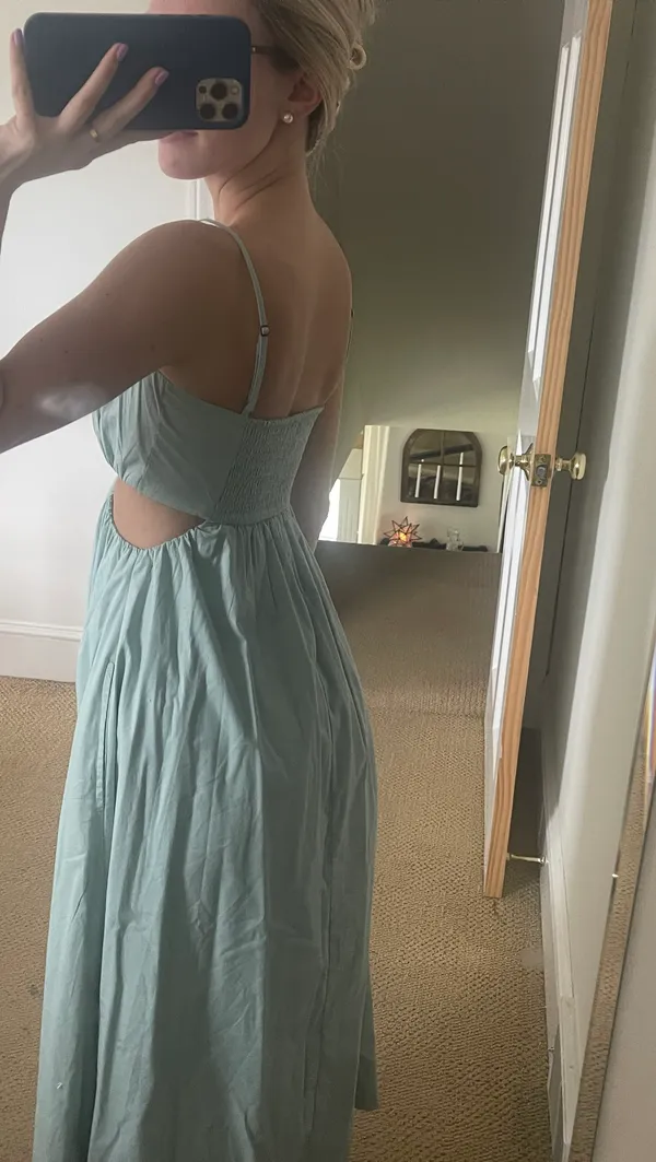 Abercrombie Bubble Top Maxi Dress - Image 4