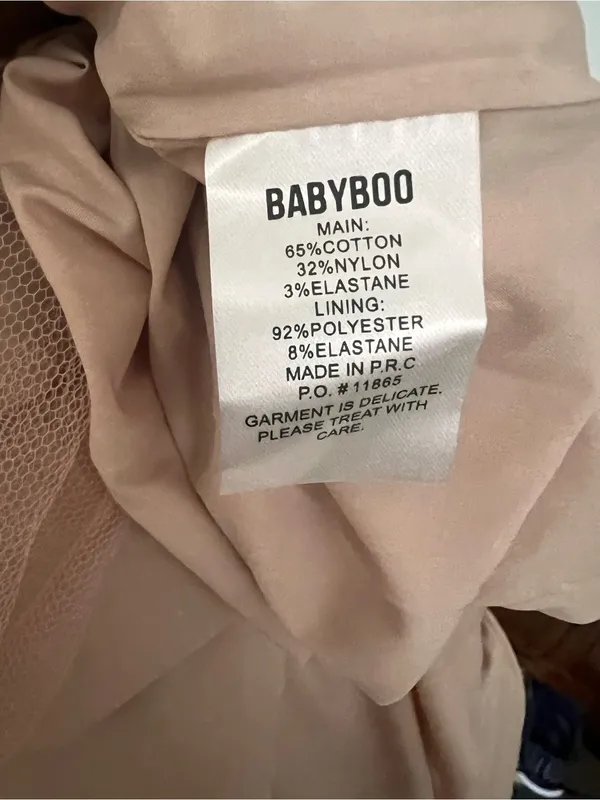 Babyboo NWT Women Medium Blush Soft Dusty Pink Balletcore Midi Princess Dress - Image 16