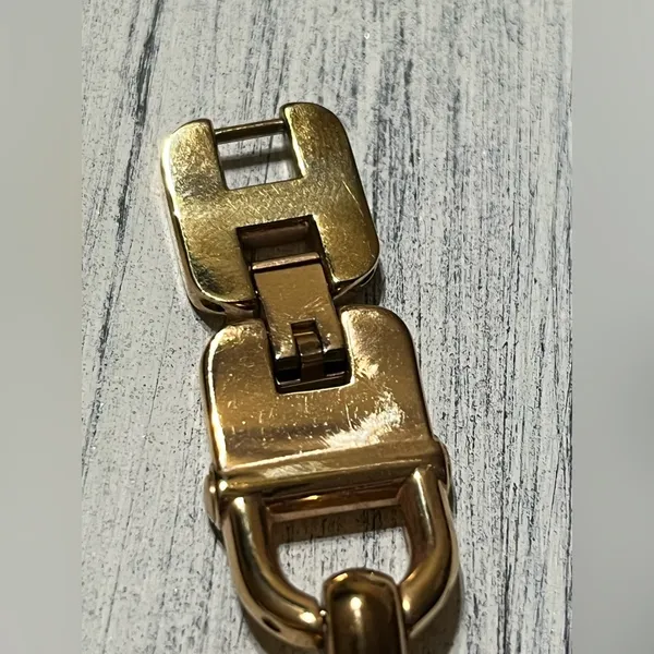 VTG Fossil watch rose gold tone size 6 1/2 - Image 5
