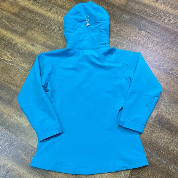 Patagonia Simple Guide Hoody Jacket Coat Women’s Size Medium Zip Up Curacao Blue - Image 12