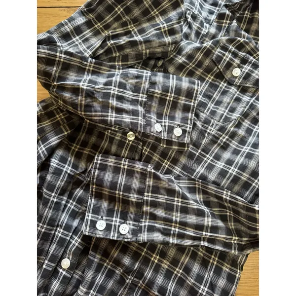 Levi’s Original Brand Women Size Large Button Down‎ Long Sleeve Shirt Country - Image 8