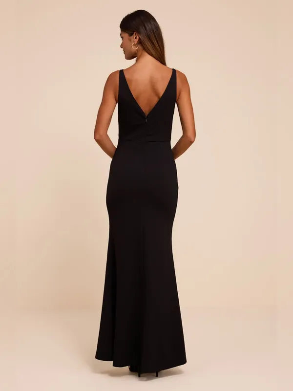 NWT $99 Lulus Melora Black Sleeveless Maxi Dress XS - Image 3