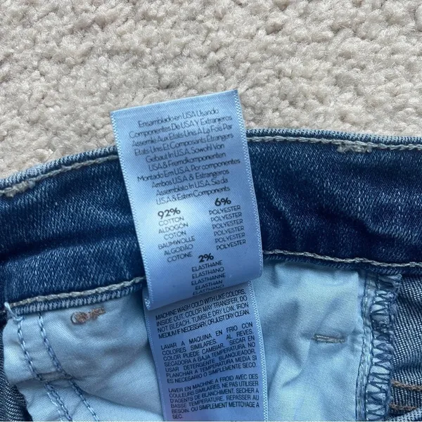 Mother Denim Hustler Ankle Fray Night Clubbing Jeans Raw Hem‎ - Image 7