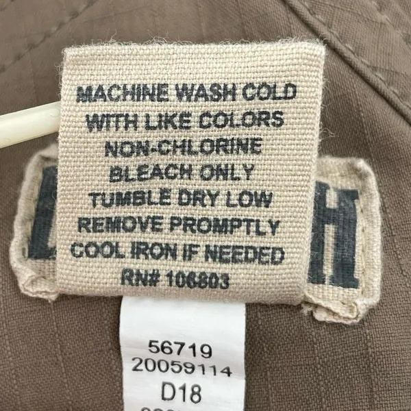Duluth Trading Heirloom Gardening Overall Shorts Taupe Tan Homestead Work Size S - Image 6