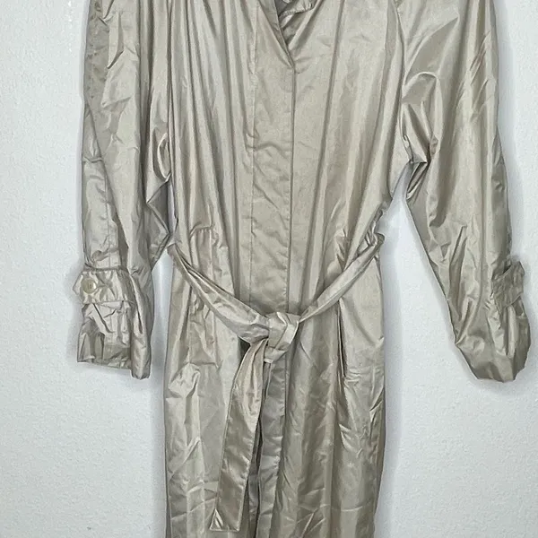 Vintage‎ British Mist Trench Coat - Image 7