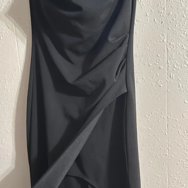 Windsor Black Strapless Gown - Image 5