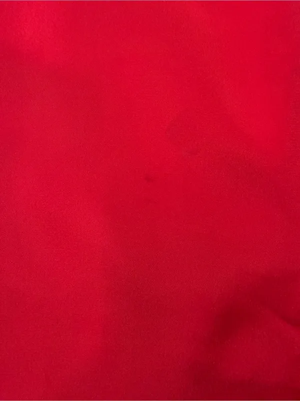 Hugo Buscati Red Silk Long Sleeve Dress - Image 3